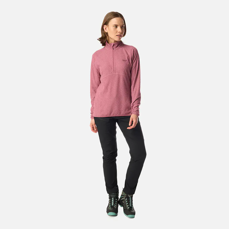 Polerón Lippi Jacaranda Nano-F 1/4 Zip Rosa Claro 3