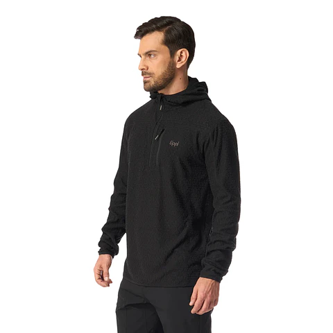 Polerón Lippi Jacaranda Nano-F 1/4 Zip Hoody negro