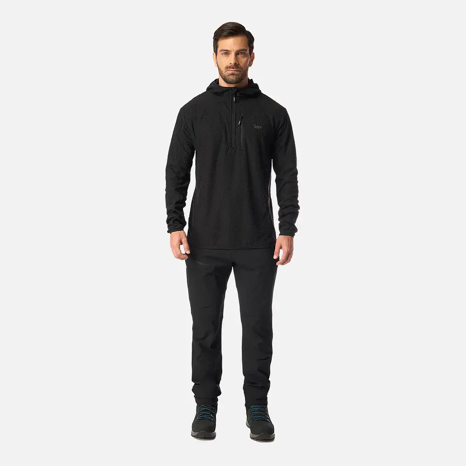 Polerón Lippi Jacaranda Nano-F 1/4 Zip Hoody negro 3