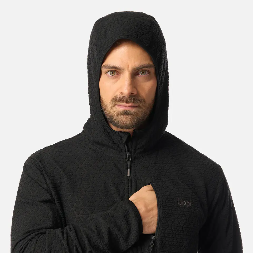 Polerón Lippi Jacaranda Nano-F 1/4 Zip Hoody negro 4