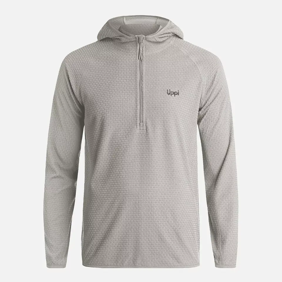 Polerón Lippi Jacaranda Nano-F 1/4 Zip Hoody Gris 3
