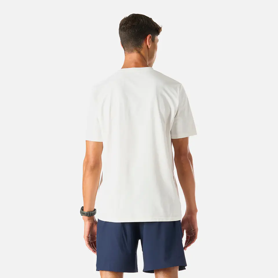 Polera Hombre Tempo T-Shirt Blanco Vulcano 6