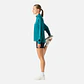 Polerón Mujer Built To Move 1/4 Zip Midlayer Petroleo Vulcano - Miniatura 8
