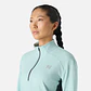 Polerón Mujer Tempo 1/4 Zip Midlayer Jade Vulcano - Miniatura 5