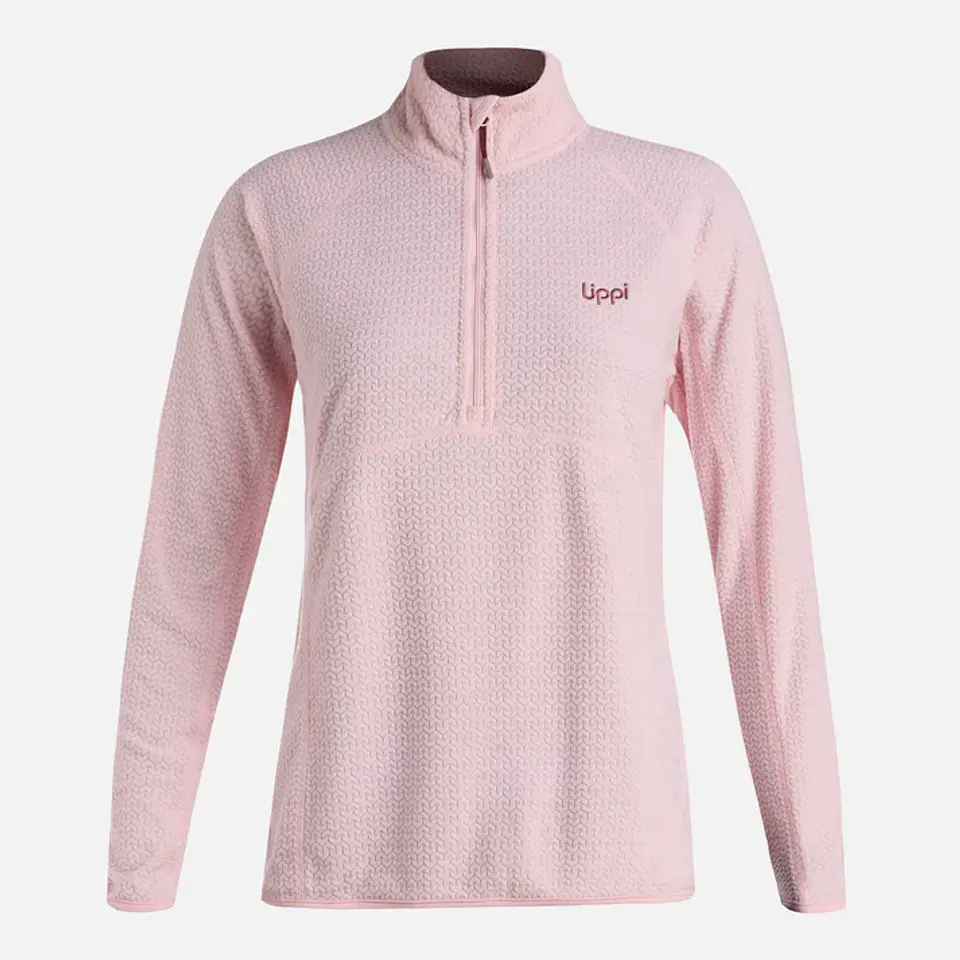 Polerón Lippi Jacaranda Nano-F 1/4 Zip Rosa Claro 3