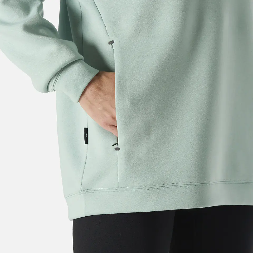Polerón Vulcano Mujer Tempo Active Sweatshit Hoody Jade 5