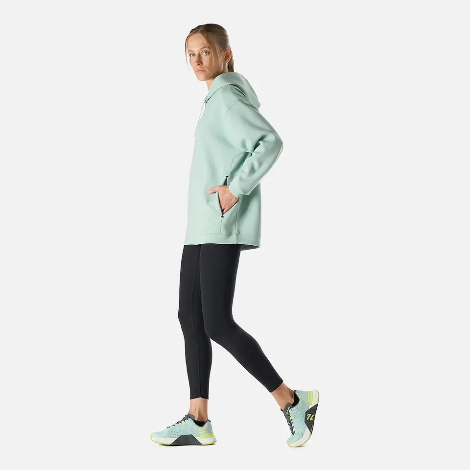 Polerón Vulcano Mujer Tempo Active Sweatshit Hoody Jade 8