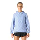 Poleron Vulcano Chaqueta Mujer Built To Move Windbreaker Jacket Celeste - Miniatura 1