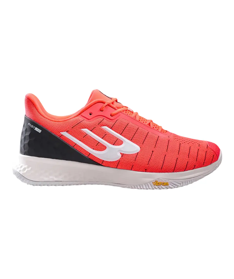 Zapatilla de pádel Bullpadel X-Plo Vibram 26V coral 1