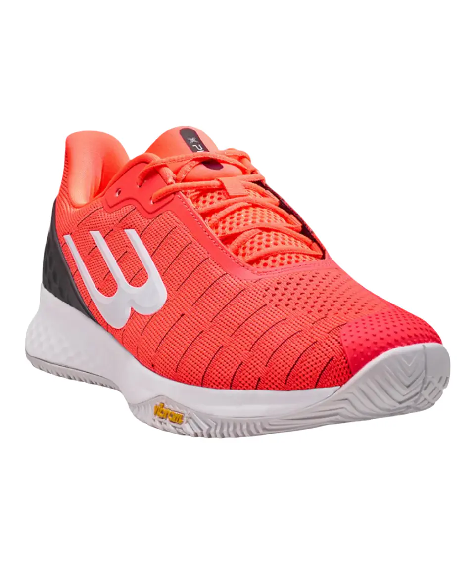 Zapatilla de pádel Bullpadel X-Plo Vibram 26V coral 2