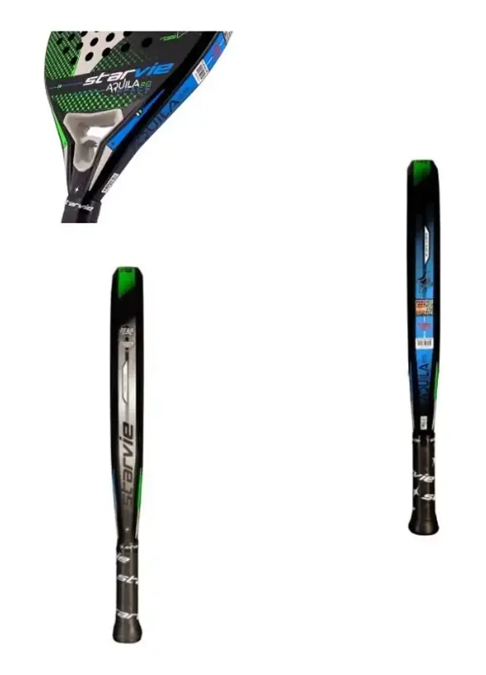 Pala de pádel StarVie Aquila Space Pro 2.0 Carbono Lágrima 2023 5