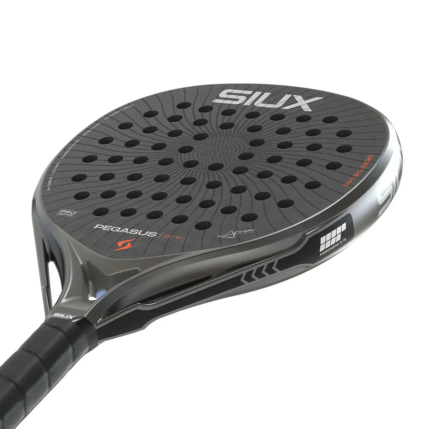 Pala de pádel Siux Pegasus Pro Storm Grey 2026 5