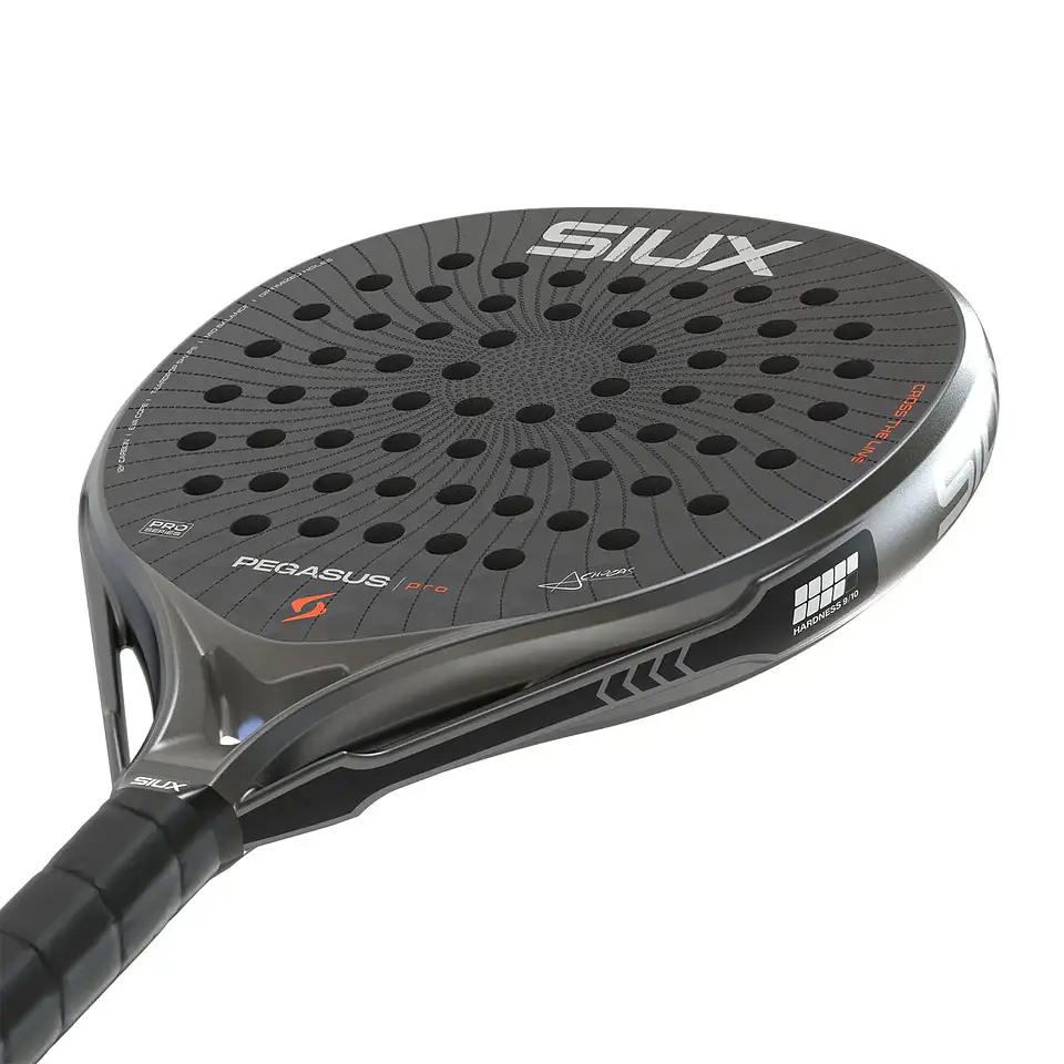 Pala de pádel Siux Pegasus Pro Storm Grey 2026 5