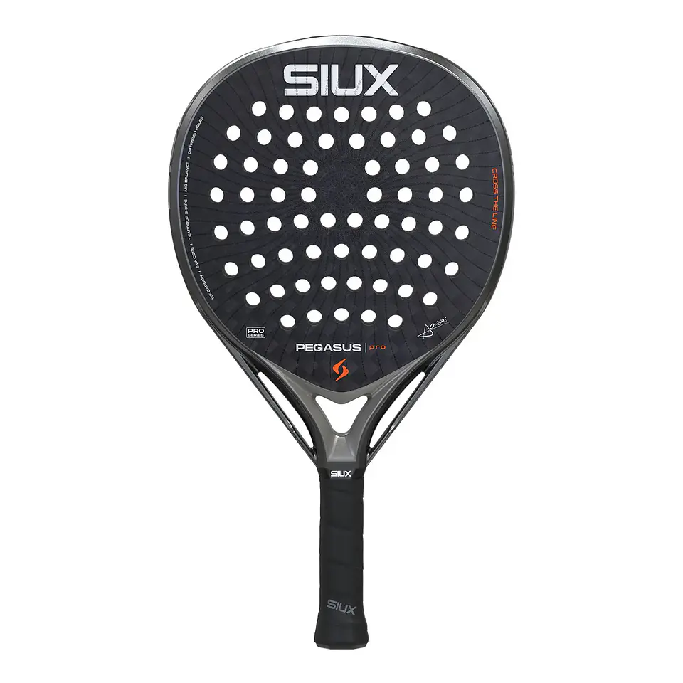 Pala de pádel Siux Pegasus Pro Storm Grey 2026 1