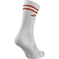 Calcetas Team Single Socks Blanco y rojo - Miniatura 2
