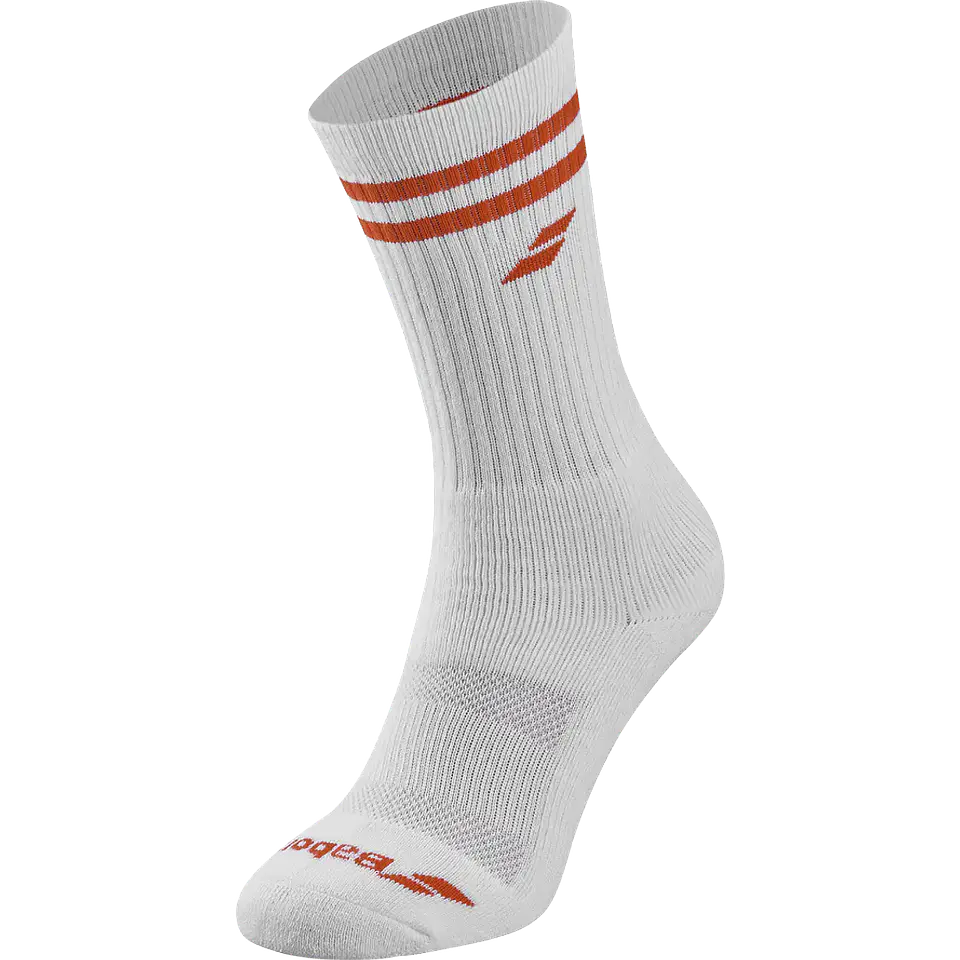 Calcetas Team Single Socks Blanco y rojo 1