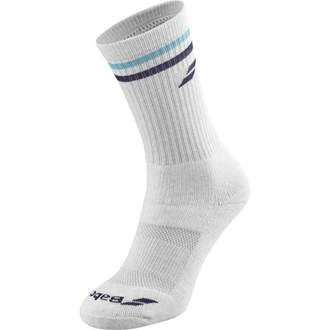 Calcetas Team Single Socks Blanco y azul