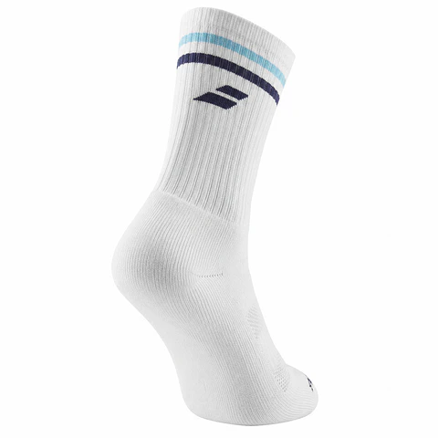 Calcetas Team Single Socks Blanco y azul