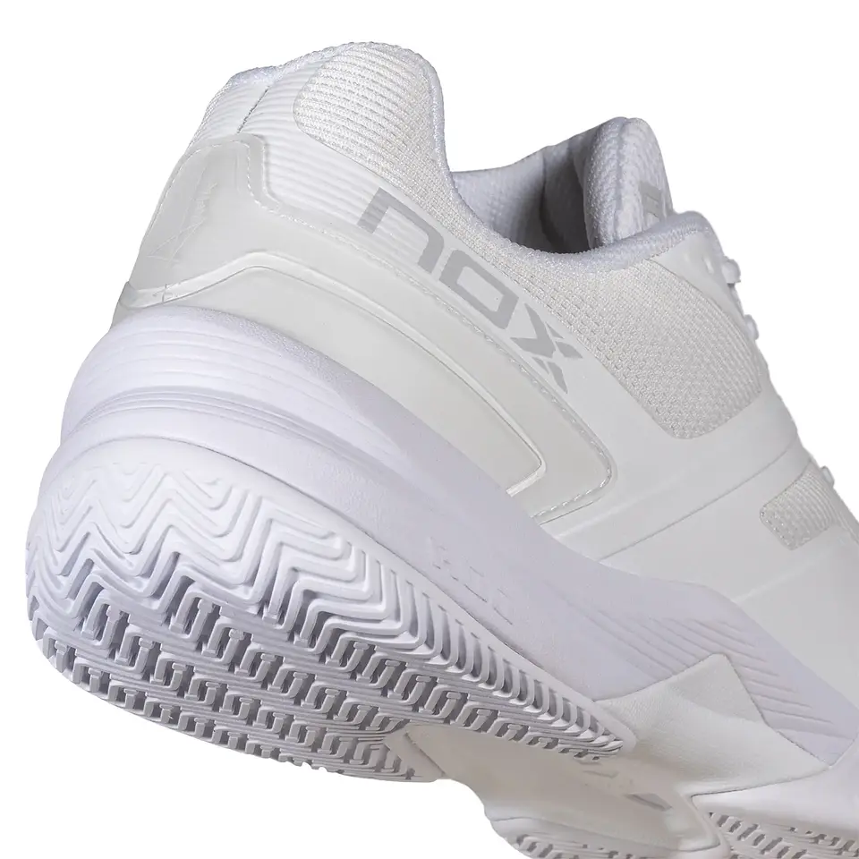 Zapatilla de pádel Nox AT10 Pro White Grey 8