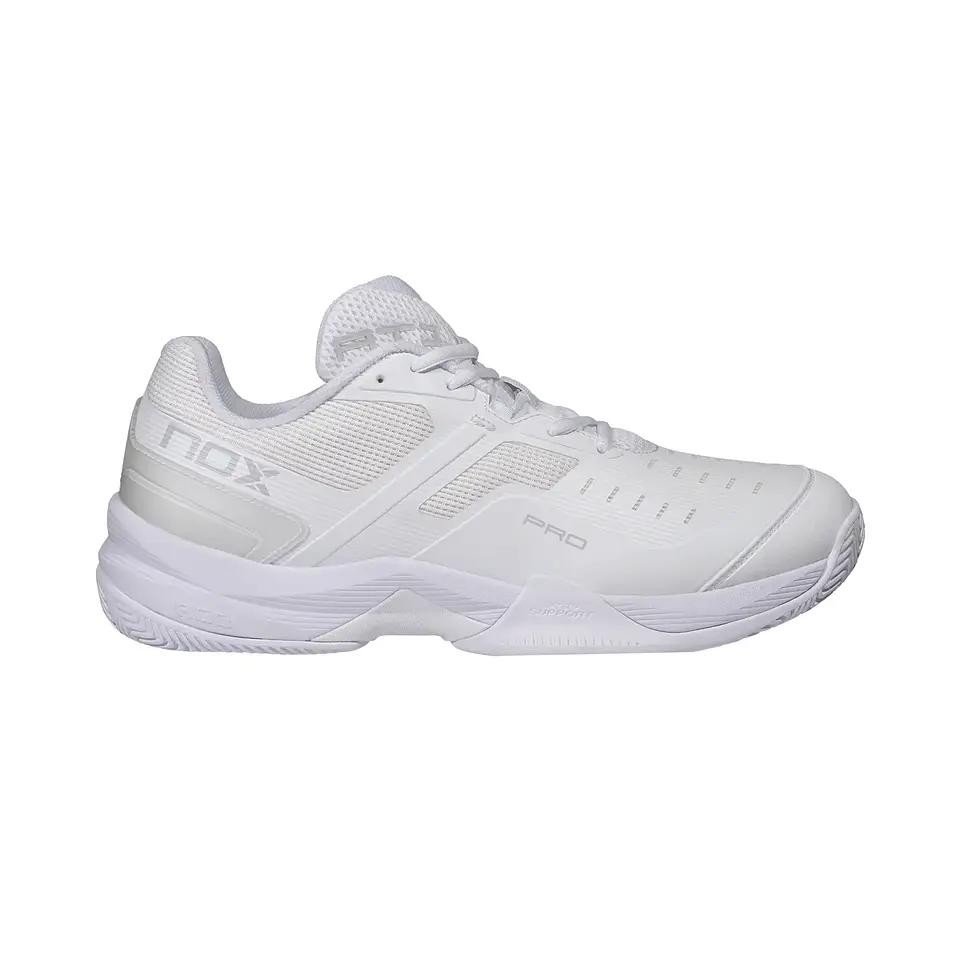 Zapatilla de pádel Nox AT10 Pro White Grey 1