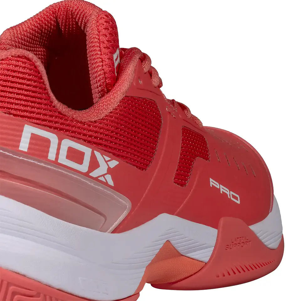 Zapatilla de pádel Nox AT10 Pro Sea Coral White 11