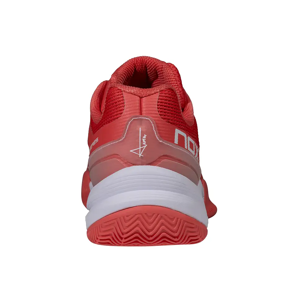 Zapatilla de pádel Nox AT10 Pro Sea Coral White 6