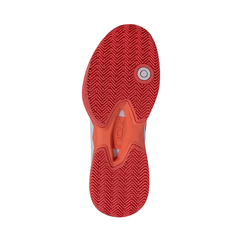Zapatilla de pádel Nox AT10 Pro Sea Coral White 7