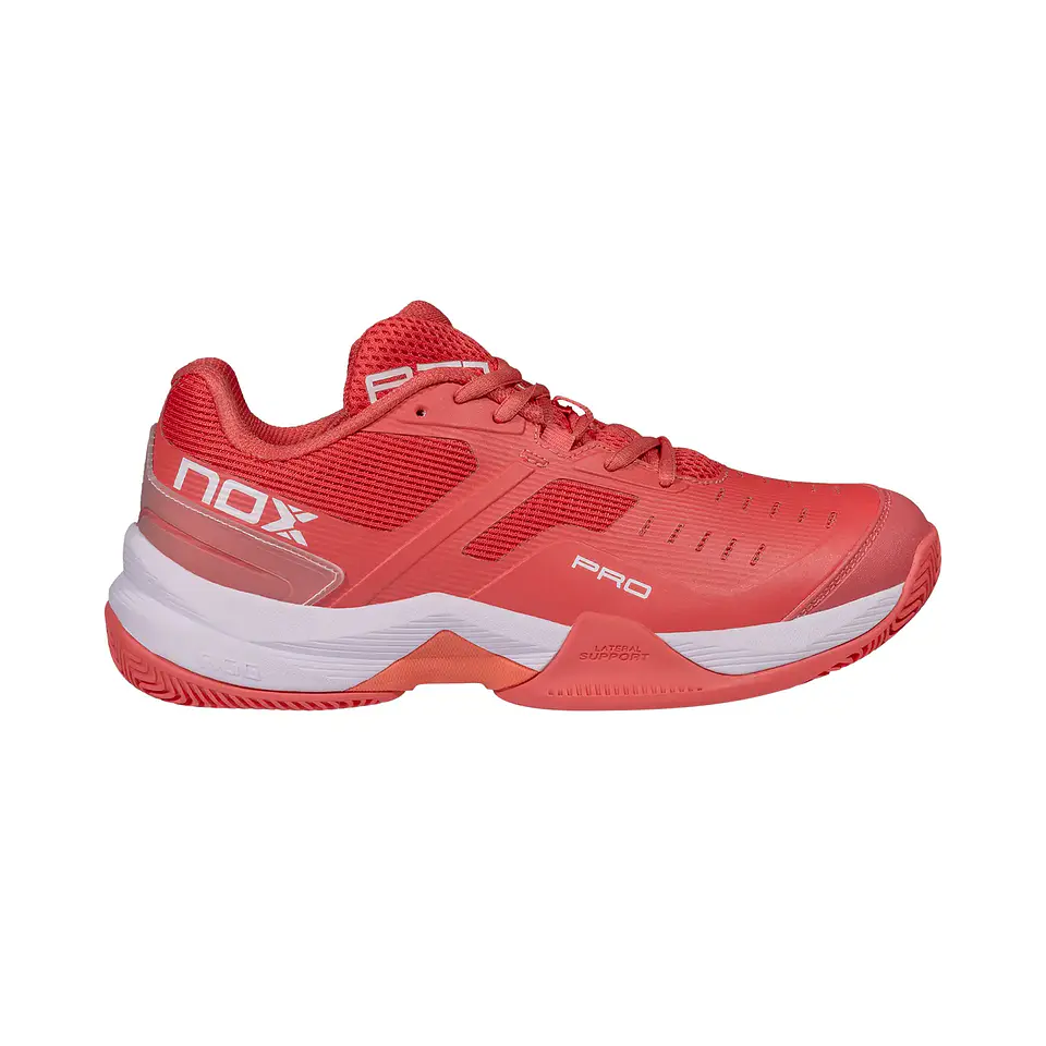 Zapatilla de pádel Nox AT10 Pro Sea Coral White 1
