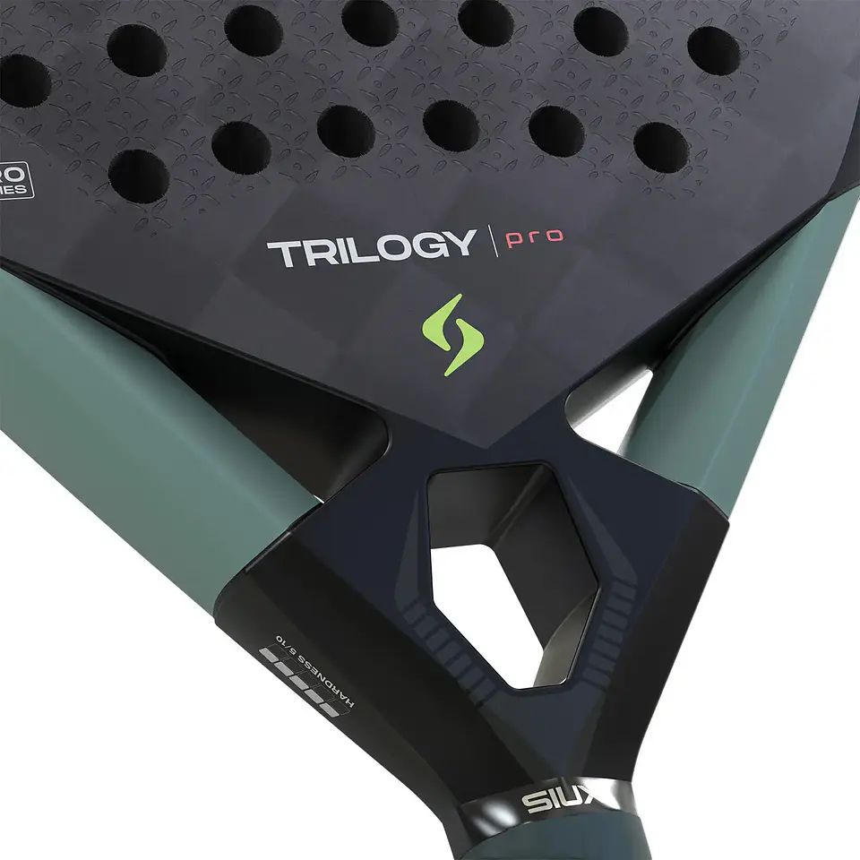 Pala de pádel Siux Trilogy Pro Noir Fog 2026  6