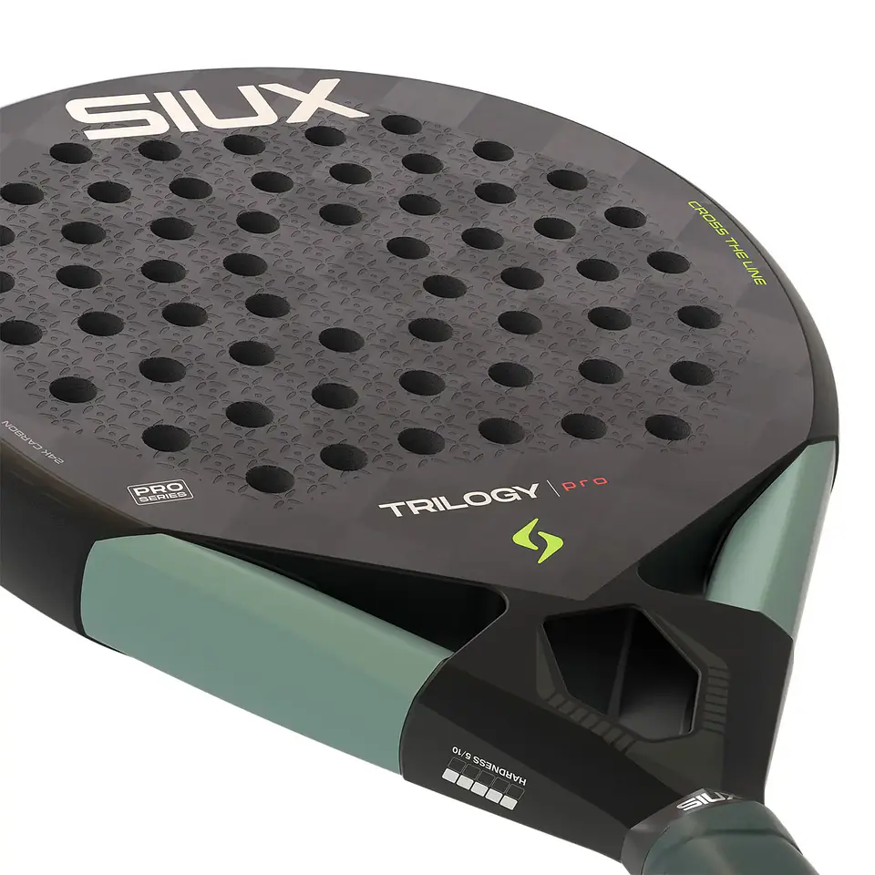Pala de pádel Siux Trilogy Pro Noir Fog 2026  7