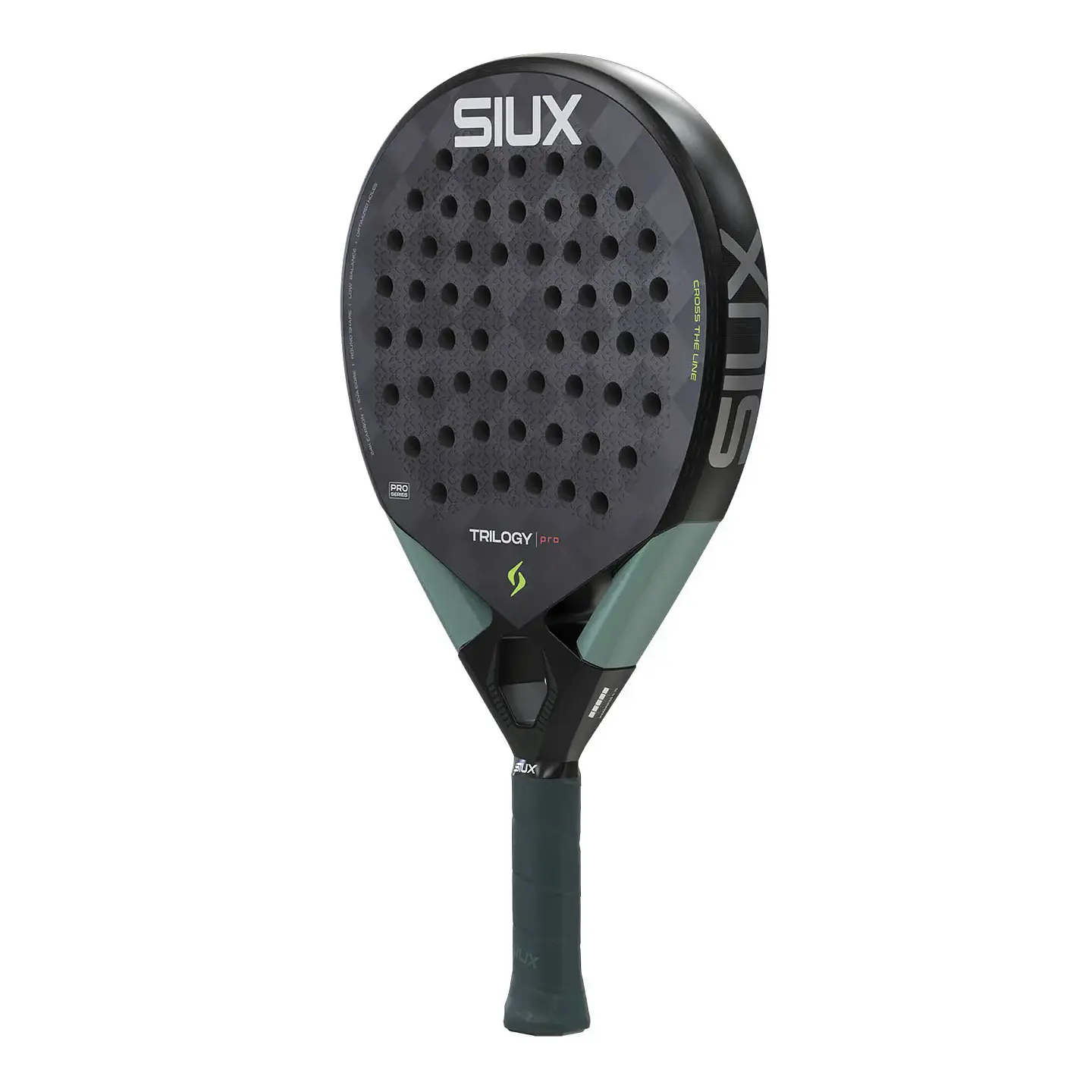 Pala de pádel Siux Trilogy Pro Noir Fog 2026  4