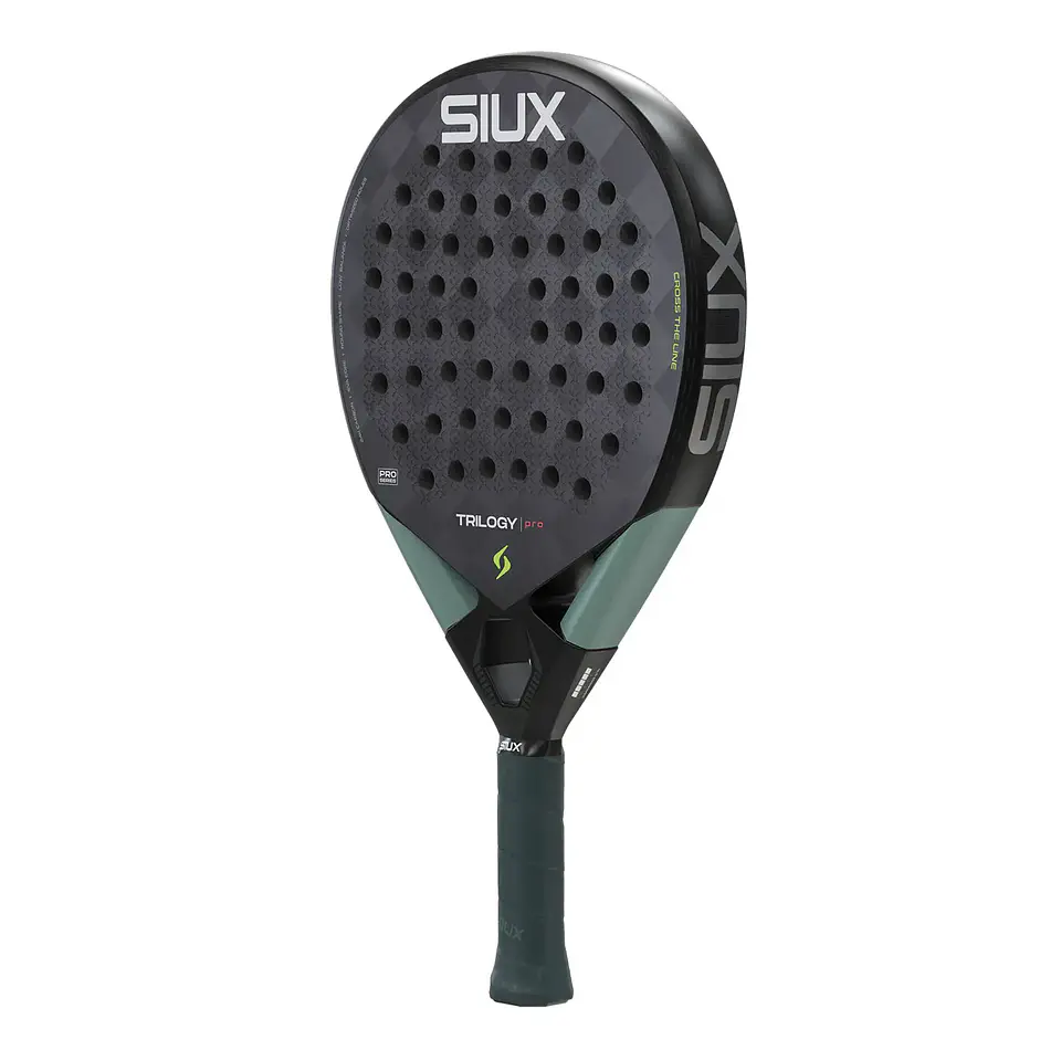Pala de pádel Siux Trilogy Pro Noir Fog 2026  4