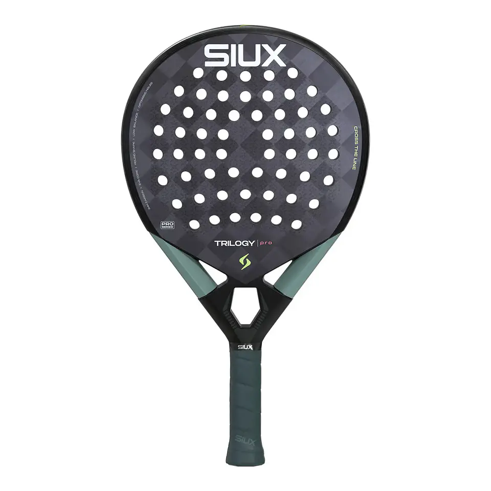 Pala de pádel Siux Trilogy Pro Noir Fog 2026  1