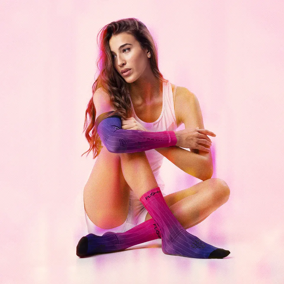 Floky Calcetín S-Mash 3D Pink Nebula 5