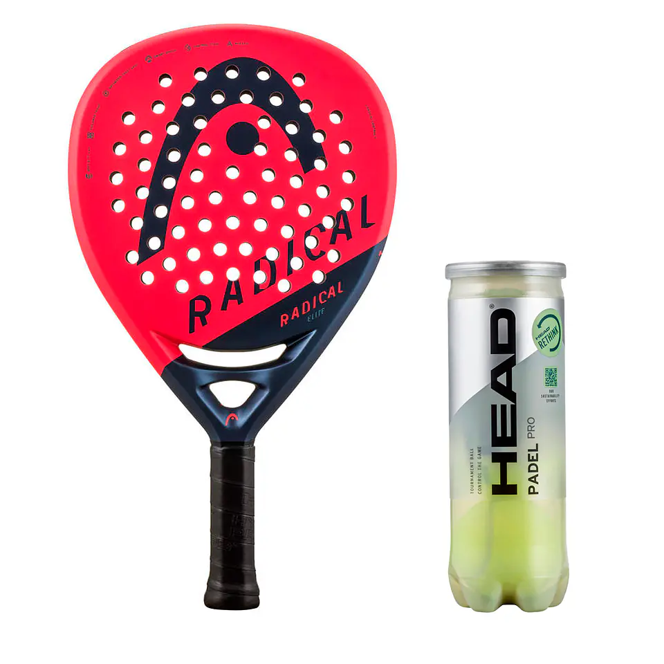 Pala de pádel Head Radical Elite Rojo 2024 1