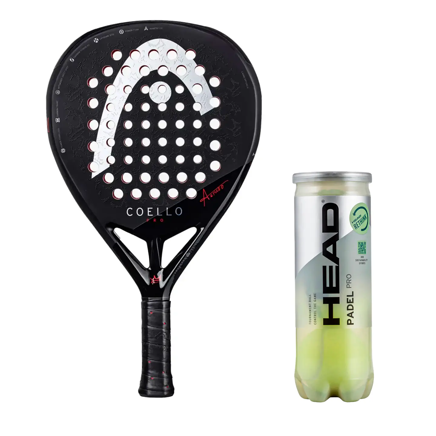 Pala de pádel Head Arturo Coello Pro Bicolor 2025 1
