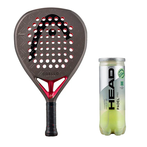 Pala de pádel Head Coello Motion Negra Arturo Coello 2026