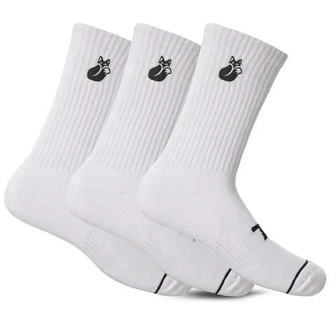 Calcetín Comfort Pack X3 Tilki Lehinde White/Black M24W