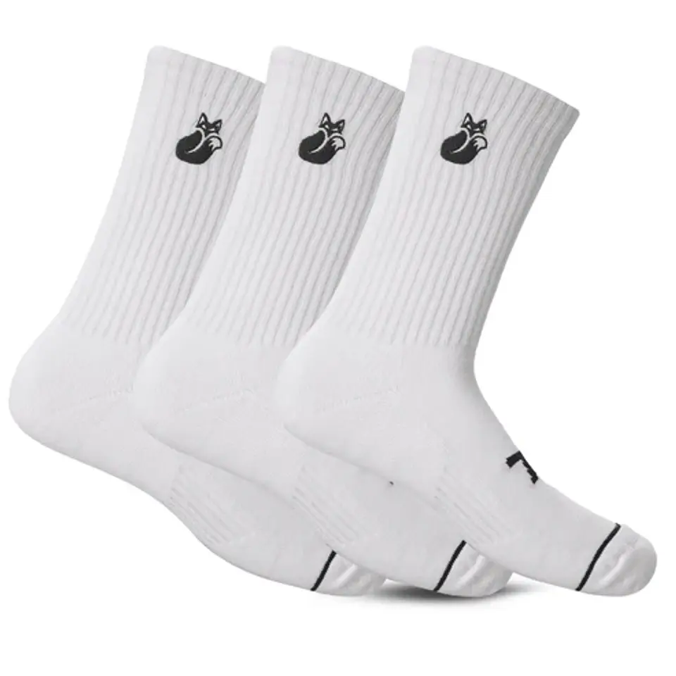 Calcetín Comfort Pack X3 Tilki Lehinde White/Black M24W 1