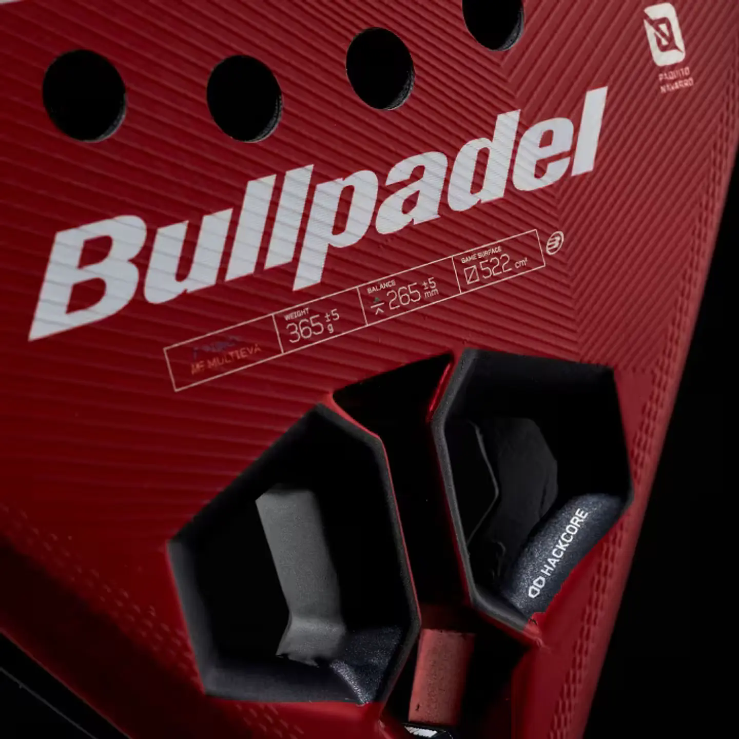 Pala de pádel Bullpadel Hack 05 Comfort 2027 Paquito Navarro 4