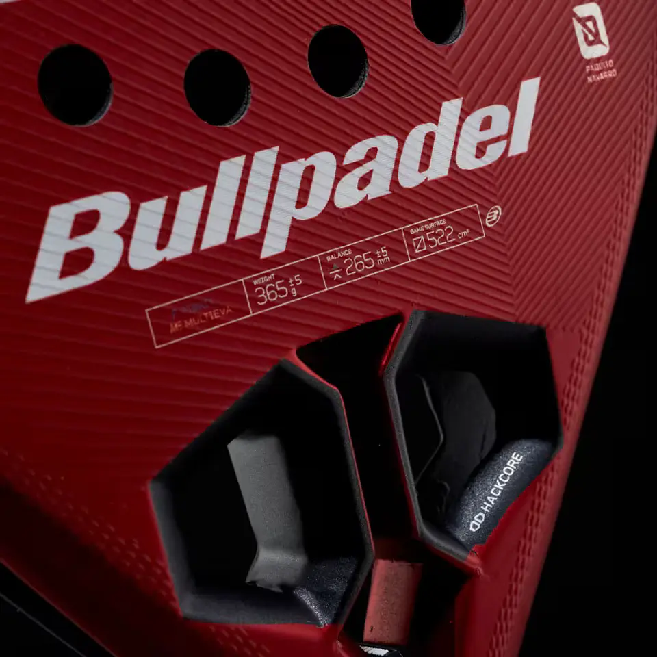 Pala de pádel Bullpadel Hack 05 Comfort 2027 Paquito Navarro 4