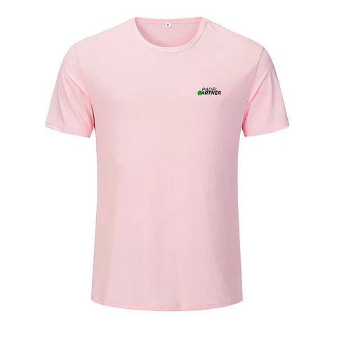 Polera Padel Partner Strike rosada