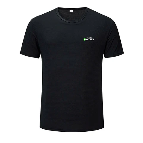 Polera Padel Partner Strike Negra