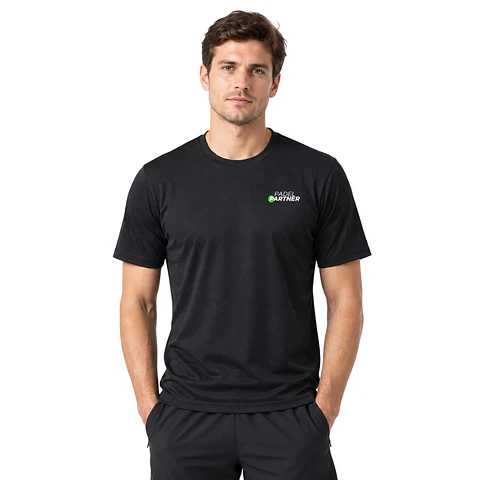 Polera Padel Partner Strike Negra