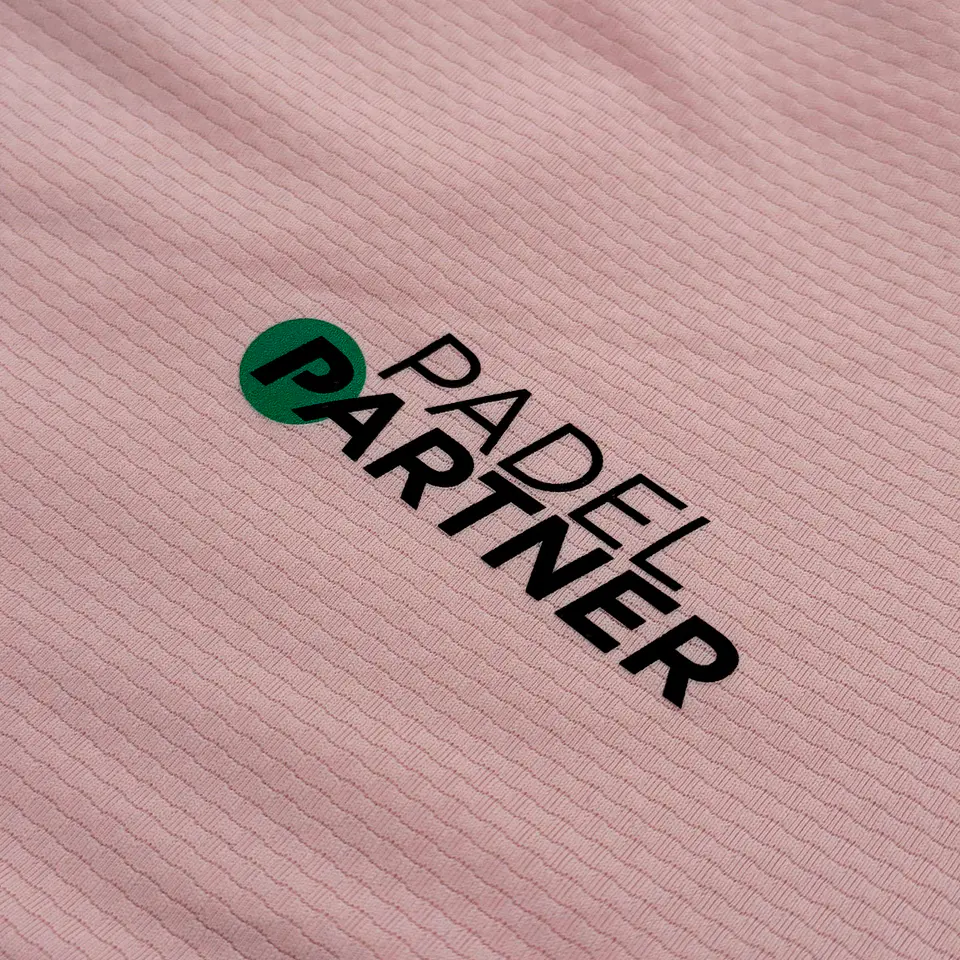 Polera Padel Partner Strike rosada 4