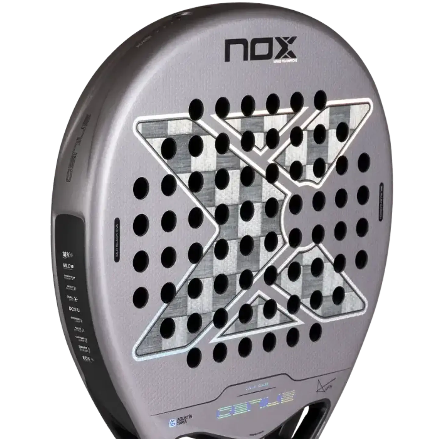 Pala de pádel Nox Genius 18K ALUM by Agustin Tapia 2027 (PRE-VENTA) 6
