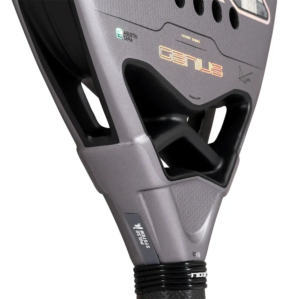 Pala de pádel Nox Genius Attack 18K ALUM by Agustin Tapia 2027 (PRE-VENTA) 6
