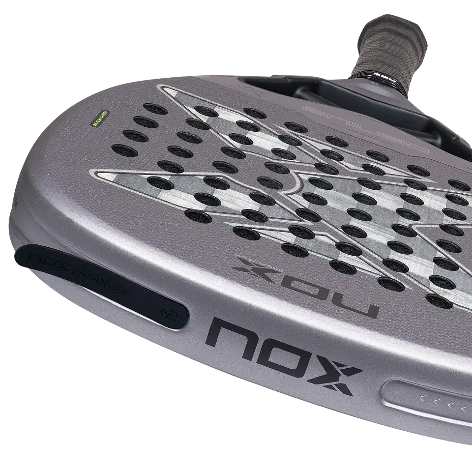Pala de pádel Nox Genius Attack 18K ALUM by Agustin Tapia 2027 (PRE-VENTA) 9