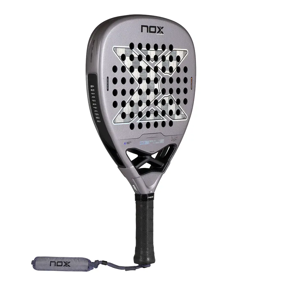 Pala de pádel Nox Genius Attack 18K ALUM by Agustin Tapia 2027 (PRE-VENTA) 2