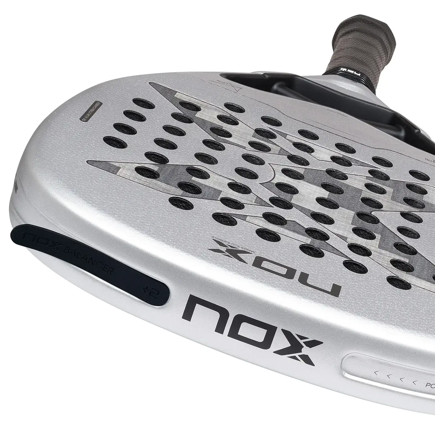 Pala de pádel Nox Genius Attack 12K ALUM XTREM by Agustin Tapia 2027 (PRE-VENTA) 6